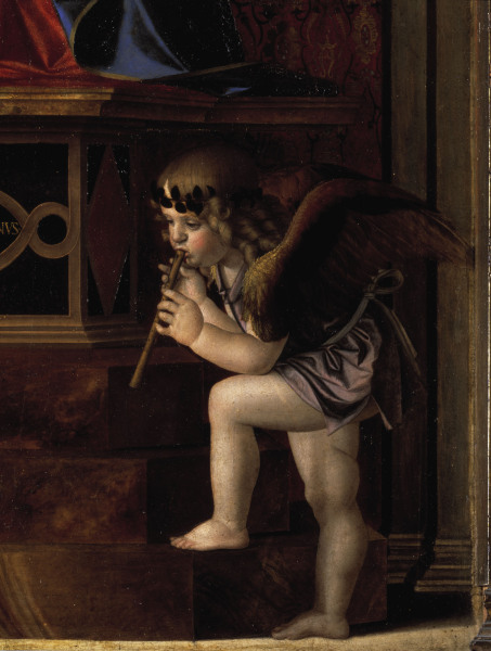 Musizierender Engel von Giovanni Bellini