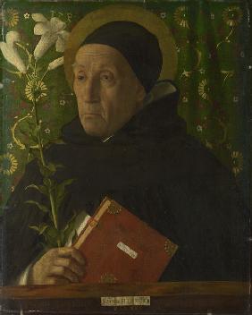 Porträt von Fra Teodoro von Urbino als Heiliger Dominikus 1515