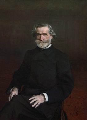Porträt von Giuseppe Verdi 1886