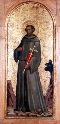 St. Francis (tempera on panel) von Giovanni dal Ponte