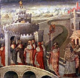Procession of St. Gregory to the Castel St. Angelo