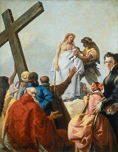 Die Entkleidung Christi von Giovanni Domenico Tiepolo