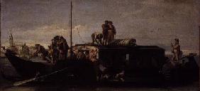 Venetian Post Barge 1760/70