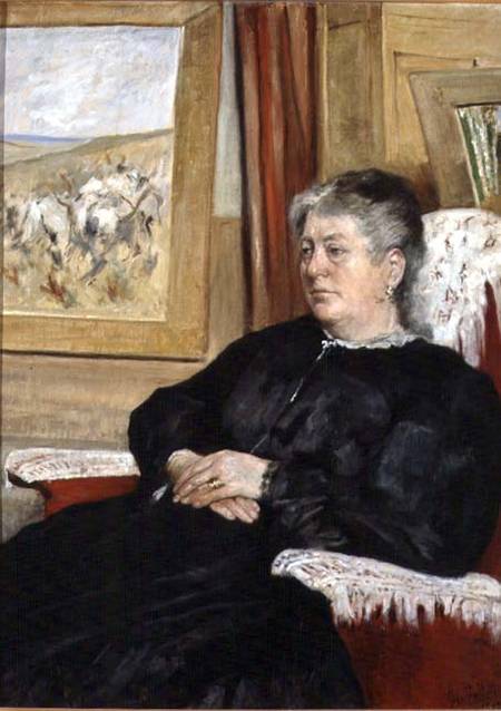 Portrait of the artist's wife von Giovanni Fattori
