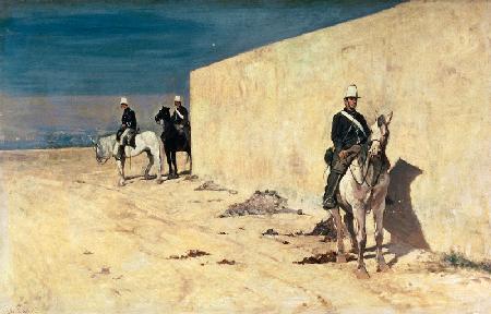 The Watch (The White Wall) c.1871