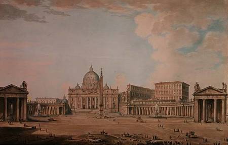 St. Peter's, Rome von Giovanni Paolo Pannini