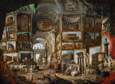 Galerie der Ansichten des antiken Rom 1740
