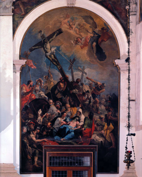 G.Brusaferro, Kreuzigung Christi von Girolamo Brusaferro