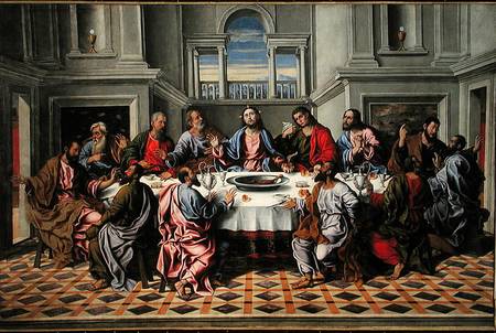 The Last Supper von Girolamo da Santacroce