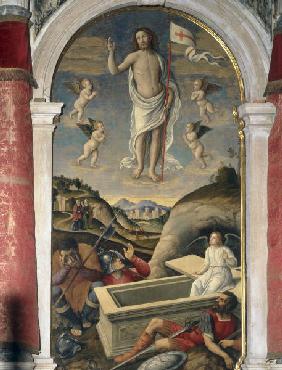 Girolamo da Santacroce, Auferstehung
