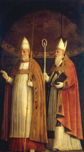 Girol.da Santacroce, Gregor u.Augustinus