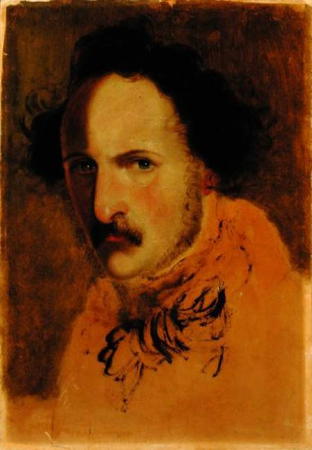 Portrait of Gaetano Donizetti (1797-1848) von Girolamo Induno