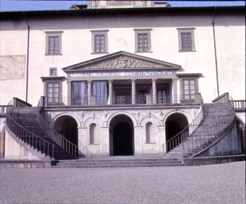 View of the facade designed by Giuliano da Sangallo (c.1443-1516) for Lorenzo Medici 'Il Magnifico' von Giuliano Giamberti da Sangallo