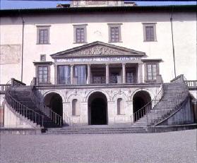 View of the facade designed by Giuliano da Sangallo (c.1443-1516) for Lorenzo Medici 'Il Magnifico' 15th