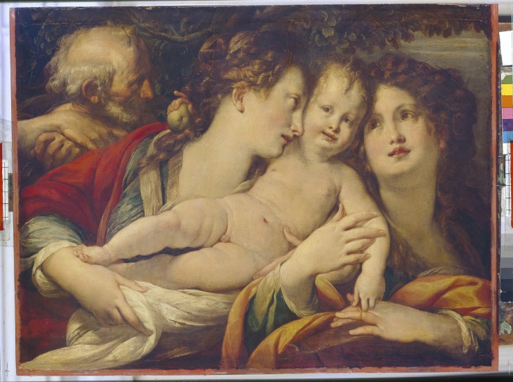 Die mystische Hochzeit der heiligen Katharina von Giulio Cesare Procaccini