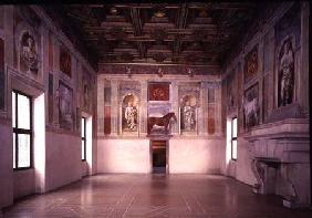 View of the Sala dei Cavalli 1528