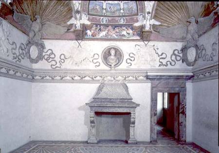 View of the Camera delle Aquile von Giulio Romano