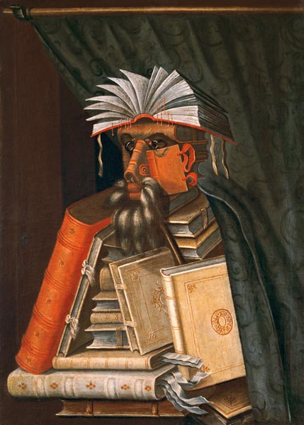 Der Buchhändler von Giuseppe Arcimboldo
