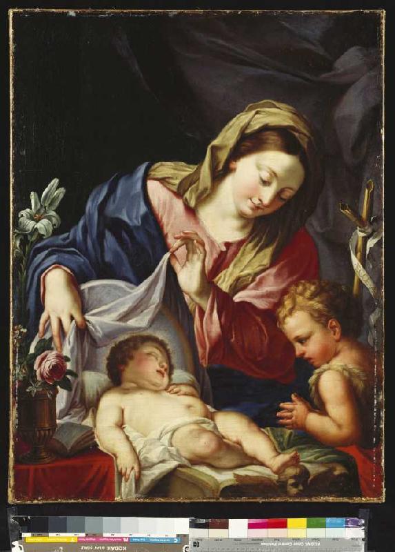 Madonna mit Kind. von Giuseppe Bartolomeo Chiari