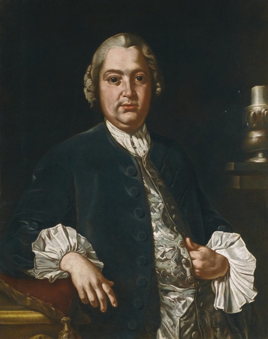 Porträt von Komponist Niccolò Jommelli (1714-1774) von Giuseppe Bonito