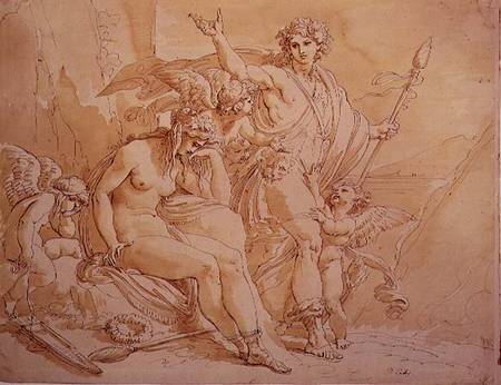Bacchus and Ariadne von Giuseppe Cades