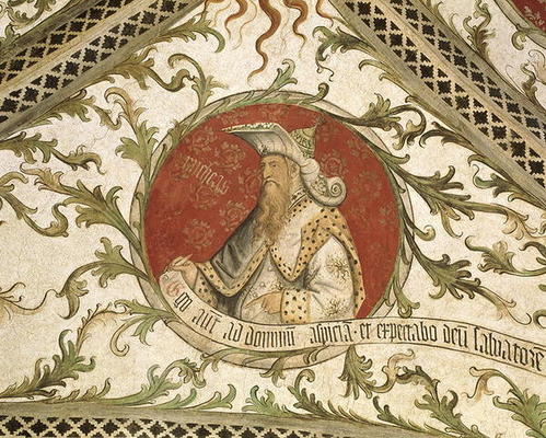 The Prophet Micah, from the Loggia d'Annunciazione, 1451 (fresco) von Giusto d'Allamagna