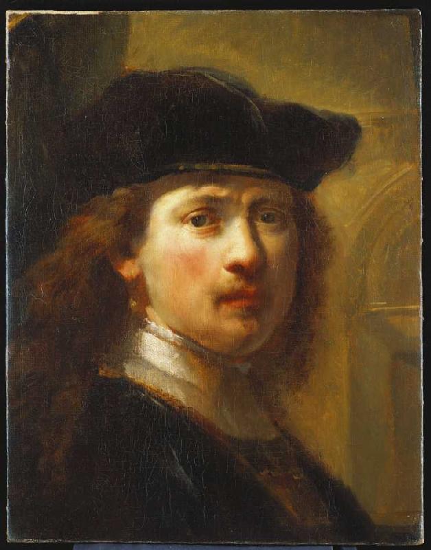 Portrait von Rembrandt. von Govaert Flinck