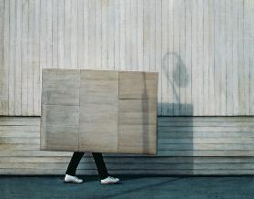 Wall to Wall, 1980 (acrylic on canvas) 