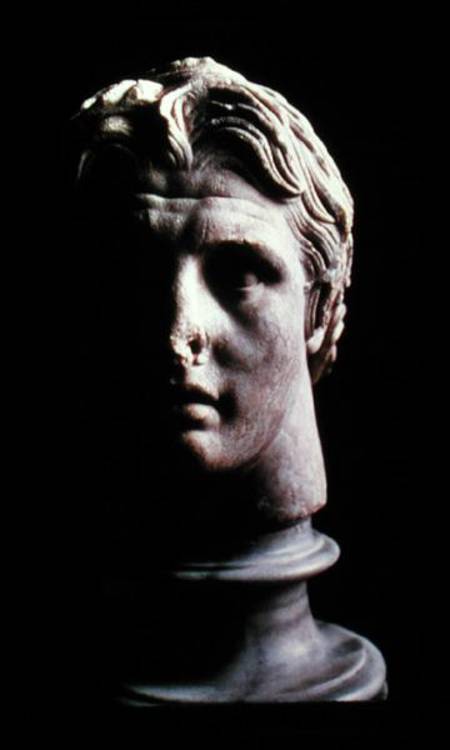 Alexander the Great (356-323 BC), found in Pergamum von Greek