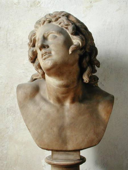 Bust of Alexander III (356-323 BC) the Great von Greek