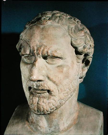 Bust of Demosthenes (384-322 BC) von Greek