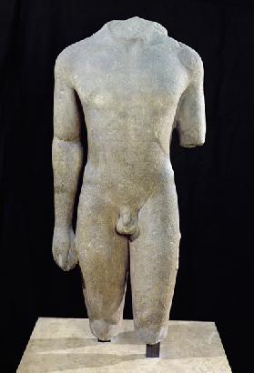 Torso of Kouros, from Actium c.550 BC