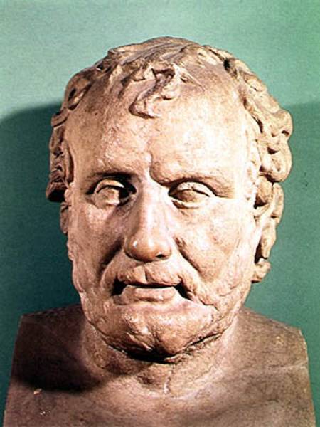 Bust of Eschinus von Greek School