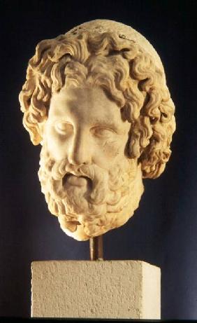 Colossal head of Asklepios c.325-300