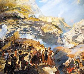 Die russisch-tscherkessische Schlacht von Achatla am 8. Mai 1841 1841