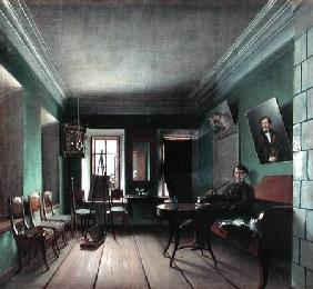 Interior of Bykov's House 1850s