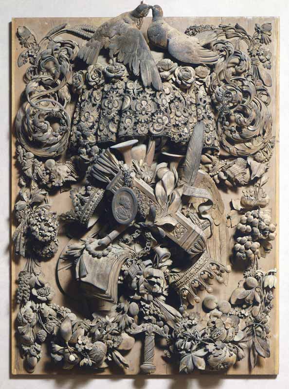 Tafel von Cosimo III von Grinling Gibbons
