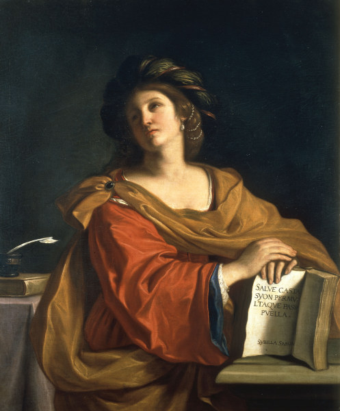 Guercino, Samian Sibyl von Guercino (eigentl. Giovanni Francesco Barbieri)
