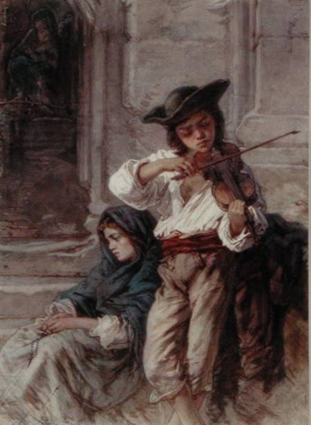 The Young Violinist von Guido Bach