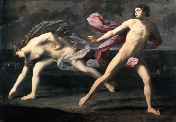 Atalanta und Hippomenes. von Guido Reni