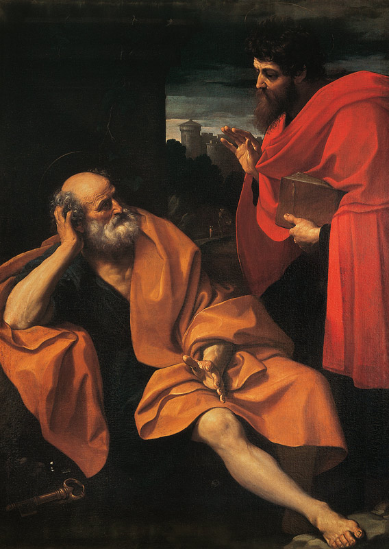 St.Peter and St.Paul / c.1605 von Guido Reni