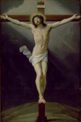 Christ on the Cross (oil on canvas) von Guido Reni