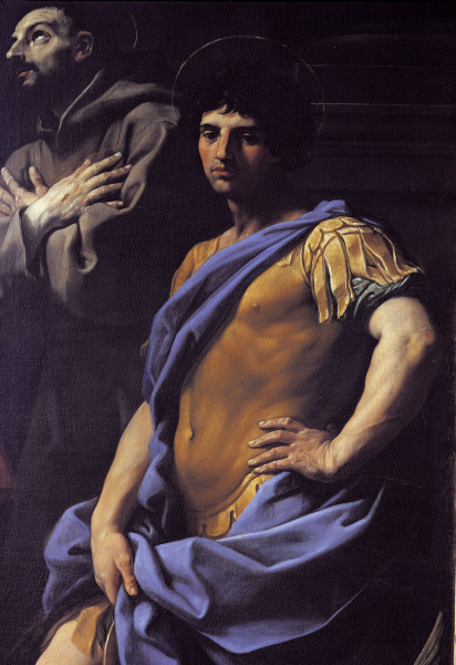G.Reni / Saint Florian / Paint./ c.1614 von Guido Reni