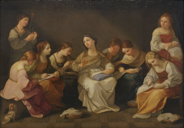 G.Reni, Girlhood of the Virgin Mary von Guido Reni
