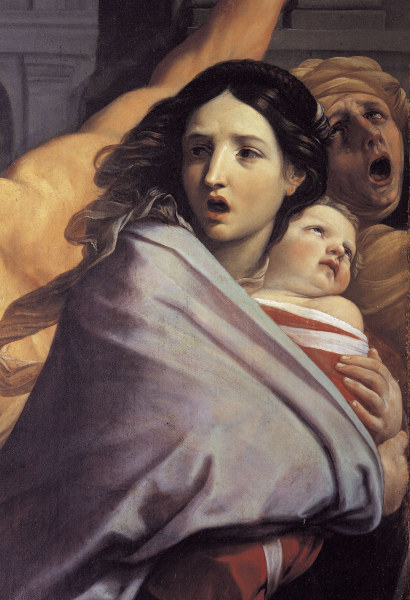 G.Reni /Massacre of Innocents, Detail von Guido Reni