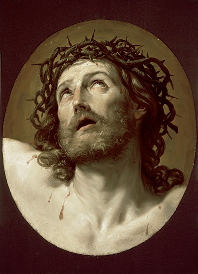 Head of Christ Crowned with Thorns, early 1630s von Guido Reni