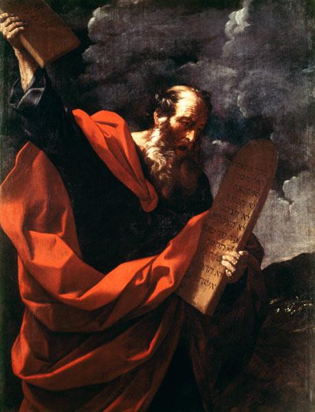 Moses with the Tablets of the Law von Guido Reni