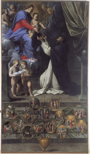 Reni / Madonna of the Rosary / c.1596 von Guido Reni
