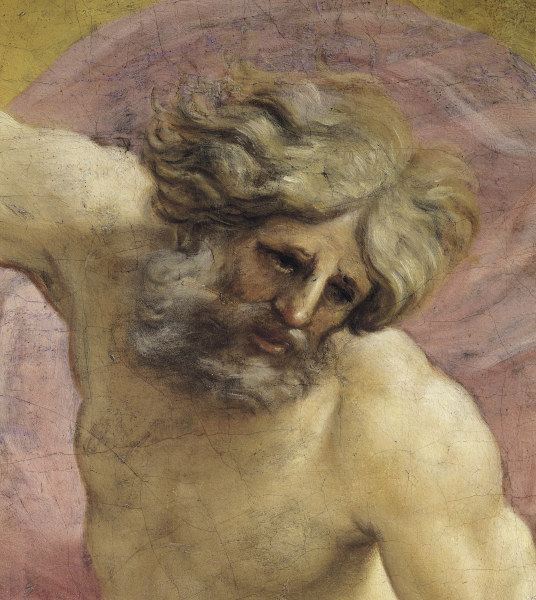 Reni/The Fall o.t.Titans, Jupiter/c.1636 von Guido Reni