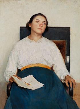 Ricordo di un dolore o Ritratto di Santina Negri 1889